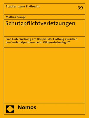 cover image of Schutzpflichtverletzungen